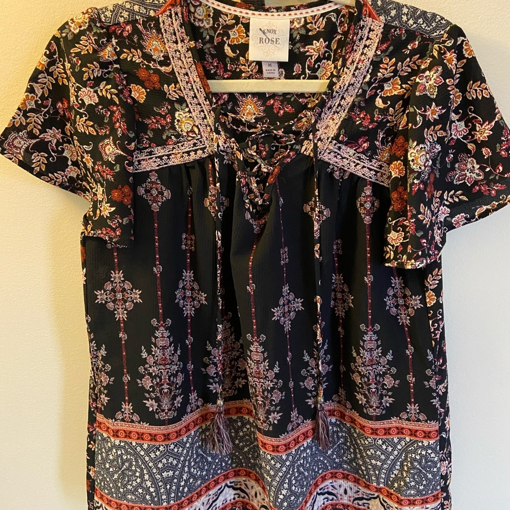 Boho inspired top